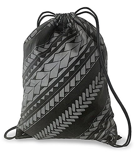 Drawstring Bag with Hawaiian Design